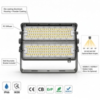 Projecteur LED extérieur étanche IP66 de haute qualité, très populaire, pleine puissance, haute luminosité, de 200W à 1000W, pour stade