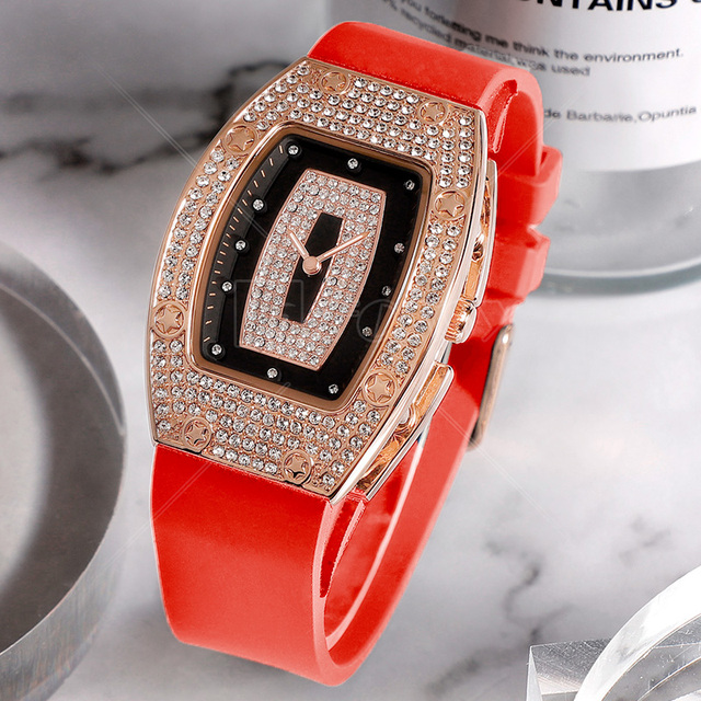 Private Label New Luxury Waterproof Business Diamond Quartz Watch