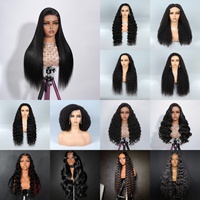 Perruque bouclée birmane 5x5 HD Lace Closure en cheveux humains, densité 250%, sans colle, prête à porter, avec dentelle pré-coupée pour femmes noires
