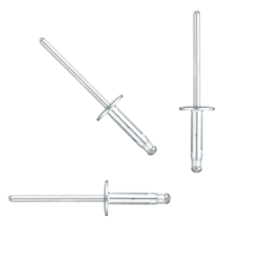 Remache ciego de aluminio de cabeza plana de alto rendimiento a prueba de agua Material de acero con forma de cúpula de patrón Metal atornillado - Product Image 2