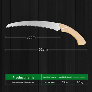 Sega a mano con manico in legno, taglialegna, sega da frutto per giardino domestico, sega da esterno, piccola sega da giardino portatile, strumento magico per alberi - Product Image 5