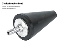 Kit d'outils de détection de fuite de liquide de refroidissement et d'antigel sous vide, avec manomètre de radiateur de voiture, ensemble complet en étui rigide OEM, vente chaude, garantie 1 an