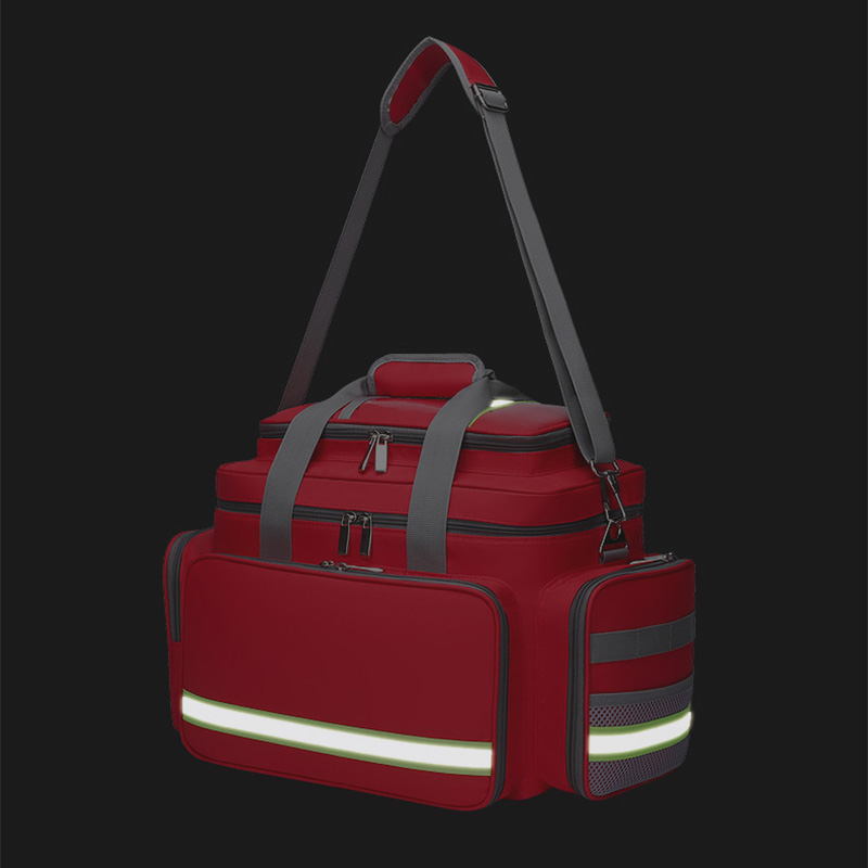 product-750-750 Professional Empty First Responder Bag Trauma First Aid Carrier for Paramedics and Emergency Medical Supplies Kit Lightweight