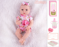 Réaliste 55cm réaliste Reborn poupées nouveau-né bébé doux Silicone tissu corps réel enfant en bas âge vinyle jouet cadeau de noël