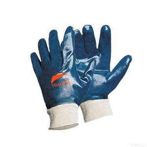 قفازات أمان من النتريل مقاومة للزيت ومقاومة للماء ، قفازات عمل صناعية مطلية بالكامل - Product Image 5