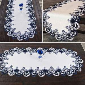 Mano cutwork ricamato tovaglie e runner - Product Image 5