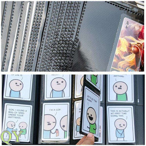 QY Wholesale 9 Pocket 360 <b>Card</b> PP Trading <b>Card</b> <b>Binder</b> Sports Game Collection Album Portable Collector Storage Book - Product Image 4