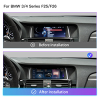 Snapdragon 665 Android 13 Wireless CarPlay & Android Auto BMW X3 F25/X4 F26 GPS Navigation Stereo Screen Head Unit