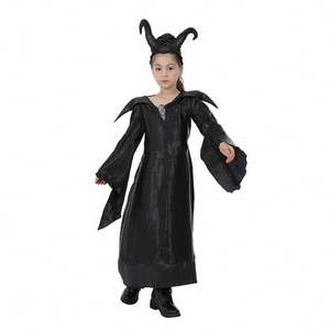 Trang Phục Hóa Trang Phù Thủy Ma Cà Rồng Halloween Cho Trẻ Em Trang Phục Nữ Hoàng Độc Ác HCMU-028