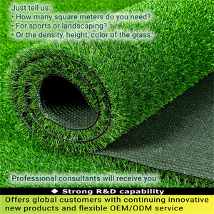 Erba artificiale morbida e resistente per campi da calcio giardini all'aperto e tappeti in erba - Product Image 6