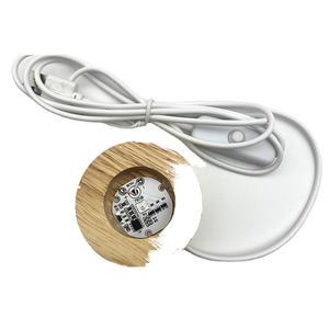 Vòng USB Có Thể Chuyển Đổi Mini 3D LED Ánh Sáng Ban Đêm Bằng Gỗ Cơ Sở Vật Liệu Tinh Thể 5V Pin Có Thể Sạc Lại Hiện Đại Món Quà Giáng Sinh Sự Lựa Chọn - Product Image 4