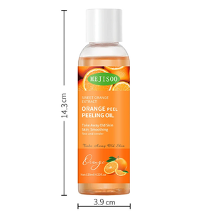 Özel Marka Doğal Organik Sarı Soyma Yağı Eklem Bölgesi Cilt Beyazlatıcı Ölü Deri Giderici Portakal Kabuğu Soyma Yağı - Product Image 5