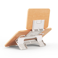 Table d'étude pour enfants en bois massif YD20 Pro avec logo personnalisé, support de lecture double couche et inclinaison d'écriture pour fournitures scolaires et vlog vidéo