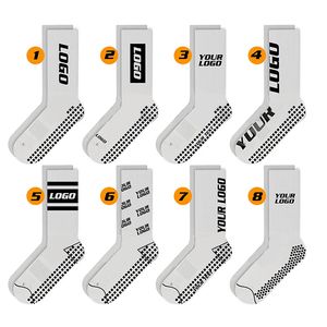 Calcetines deportivos resistentes al desgaste antideslizantes OEM de alta calidad con logotipo personalizado, calcetines de baloncesto de algodón para hombre, sin pedido mínimo - Product Image 2