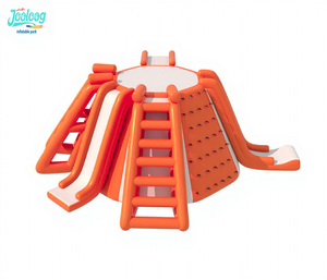 Parque Acuático Inflable de Verano para Deportes Acuáticos, Parque Inflable de <span class=keywords><strong>Playa</strong></span>, Parque Infantil Inflable, <span class=keywords><strong>Torre</strong></span> de Buceo con Múltiples Toboganes para Lago - Product Image 1
