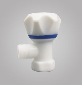 Vanne d'angle professionnelle en plastique pour toilettes, 90 degrés, double sens, 1/2 pouce, de l'usine de robinets - Product Image 1