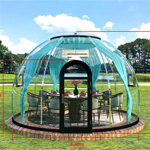 Tende da esposizione in alluminio Full House chiaro alloggio <span class=keywords><strong>resort</strong></span> <span class=keywords><strong>glamping</strong></span> vedere attraverso la casa a cupola - Product Image 2
