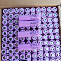 Baterai Lithium SAMSUNG INR 18650-30Q 3000 MAh Arus Pengosongan Kontinu Maks 30 a untuk Peralatan Listrik Suhu Operasi 0-60