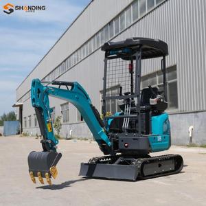 ผู้ผลิตเครื่องขุดขนาดเล็กราคาถูกจากจีน เครื่องขุดไฮดรอลิกขนาดเล็ก 1.8 ตัน เครื่องขุดตีนตะขาบ เครื่องยนต์ยันมาร์ - Product Image 1