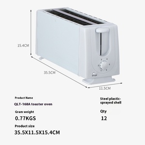 <span class=keywords><strong>Tostadora</strong></span> de pan automática <span class=keywords><strong>para</strong></span> el hogar eléctrica al por mayor con carcasa de plástico <span class=keywords><strong>para</strong></span> uso en cocina y desayuno <span class=keywords><strong>para</strong></span> hornear sándwiches - Product Image 2