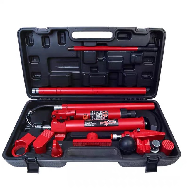 10 Ton Capacity Porta Power Hydraulic Long Floor Jack Auto Frame Repair Tool Kits for Car Jacks