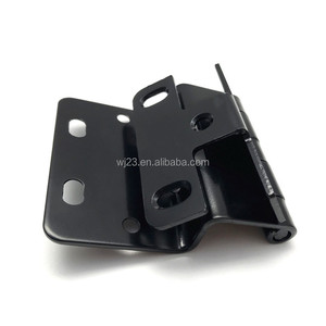 Charnière pliante robuste à manivelle de couleur noire - Product Image 3