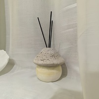 Diffuseur de parfum en marbre naturel de luxe avec logo personnalisé STONEKOCC, élégant ornement d'aromathérapie pour la pièce
