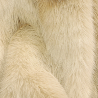 Couverture en fausse fourrure 550 g/m², douce et chaude, style luxe discret, couleur camel, à poils longs, pour lit, canapé et salon