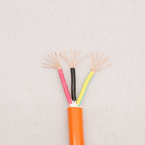 Câble d'alimentation rond orange, certifié, en cuivre sans oxygène, flexible, isolé, performance stable, en stock - Product Image 1