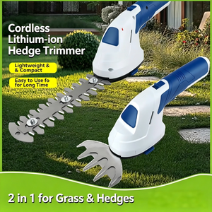 <b>Hedge</b> <b>Trimmer</b> 24 Inch Dual Blade <b>Rechargeable</b> Battery Powered Cordless Garden <b>Trimmer</b> For Home Use - Product Image 5