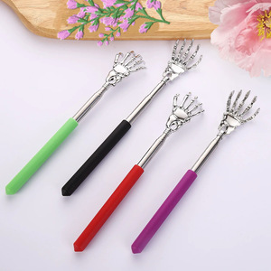 Multi-function 2 in 1 Customized Plastic Long Handle Back Scratcher With Shoe Horn <b>Puller</b> - Product Image 2