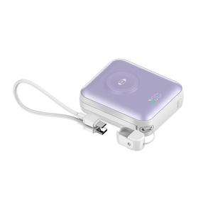 Batteries externes 10000 mAh avec câble Type-C PD18W, grande capacité, charge rapide, mini batterie de secours pour téléphone portable - Product Image 5