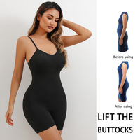 Kompressions-Einteiler-Body Shapewear Bodysuit Bauchkontrolle Former Po-Lifter Taillenformer Po-Former Shapewear Kurz