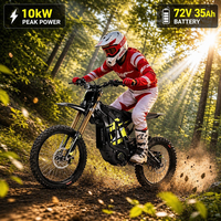 Nouvelle Moto Tout-Terrain Électrique Surron Light Bee X 2026, Puissance de Pointe 10kW, 72V 35Ah, En Stock, Livraison DDP pour USA, UE, AU