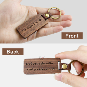 LLavero <span class=keywords><strong>de</strong></span> madera <span class=keywords><strong>para</strong></span> regalo del Día <span class=keywords><strong>de</strong></span> la madre/padre, llavero <span class=keywords><strong>de</strong></span> cuero con frase I Love You Forever - Product Image 2
