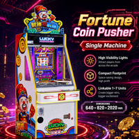 Lucky Fortune God 1 joueur OEM Arcade commerciale Poussoir Cascade Machine Usine Prix de gros Fortunelink