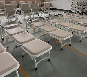 BT-CN001 Bestran Silla Plegable para Acompañante de Pacientes de Hospital, Silla Cama con Cubierta de PVC - Product Image 5