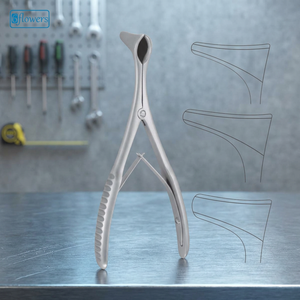 Espéculo Nasal, Instrumento Quirúrgico ORL, Manual, Certificado CE, Herramienta Médica Clase I, F10-165, 14.5cm, ISO13485 - Product Image 2