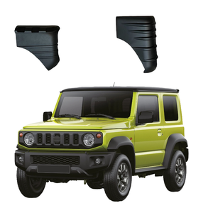 JB64 et JB74 <span class=keywords><strong>Suzuki</strong></span> <span class=keywords><strong>Jimny</strong></span> 3 portes et 5 portes Modifications extérieures, garniture Black Knight, protecteurs d'angle d'aile. - Product Image 1
