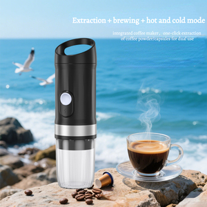 เครื่องชงกาแฟเอสเปรสโซ่ทรงแคปซูลใช้ไฟด้วย USB และแบตเตอรี่สำหรับการตั้งแคมป์การเดินทางกลางแจ้งสำนักงาน - Product Image 2