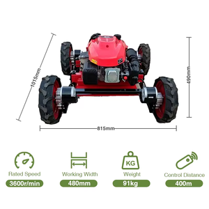Équipe professionnelle d'expédition transfrontalière, petites tondeuses à gazon RC, <span class=keywords><strong>tondeuse</strong></span> à gazon télécommandée - Product Image 3
