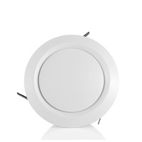Calandre diffuseur de plafond rond en aluminium, Grille aérée de sortie automatique vip
