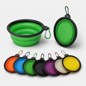 Tazón de Alimentación para Mascotas en Oferta, Calidad de Importación y Exportación, Nuevo Diseño, Tazón de Viaje Plegable para Mascotas, Tazón Portátil para Perros - Product Image 1