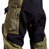 Combinaison de plongée sèche trilaminée respirante et légère pour plongée en grotte, taille personnalisable, imperméable, logo frontal, sans couture, 360g