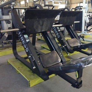 Sport Gym Club Gym Equipment Popular MND Fitness Wholesale Hack Squat Leg <b>Press</b> Machine Commercial Fitness Equipment for Gym - Product Image 1