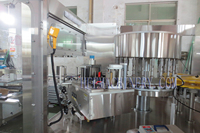 Machine d'étiquetage automatique de bouteilles en plastique avec colle thermofusible OPP