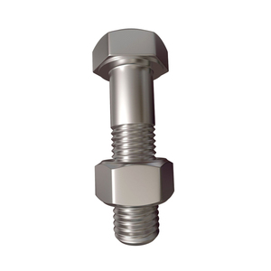 ASME B18.2.1 A193。 B7合金鋼ボルトとナット、ステンレス鋼Ss304ナット、ボルト、ワッシャー - Product Image 4