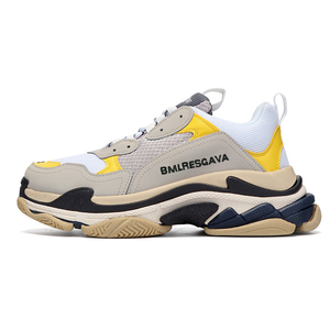 2025 zapatos casuales zapatillas de plataforma negro blanco Beige gris oscuro naranja verde zapatillas deportivas para hombre entrenador de diseñador - Product Image 5