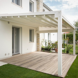 <span class=keywords><strong>Toldo</strong></span> Motorizado Moderno para Exteriores, Pérgola <span class=keywords><strong>de</strong></span> PVC, Toldos Retráctiles con Luz LED - Product Image 3