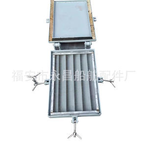 Persianas Marinas de Acero al Carbono Resistentes a la Intemperie Hechas a Medida, Persianas Impermeables para Protección Contra Tormentas, Suministros Marinos - Product Image 5